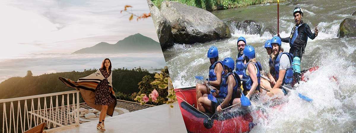 Ayung River Rafting with Kintamani Volcano Tour